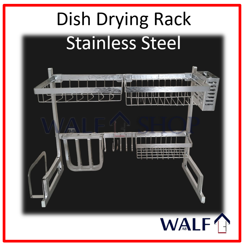 Rak Peniris Piring Stainless Steel