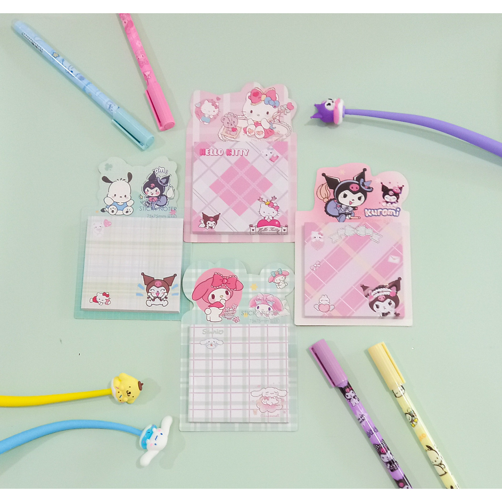

Notebook mini sanrio / sticky notes sanrio / memo kecil sanrio