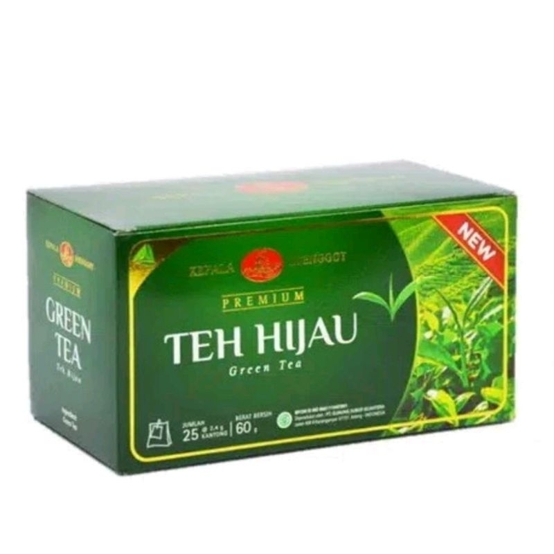 

Teh Hijau Celup Premium Cap Kepala Djenggot Isi 25S Teh Diet Keto