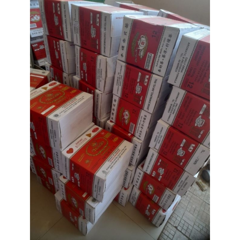 

THAI TEA MIX // 1DUS // TEA THAILAND MERK CHATRAMUE ORIGINAL 400g // sudah BPOM resmi & logo halal