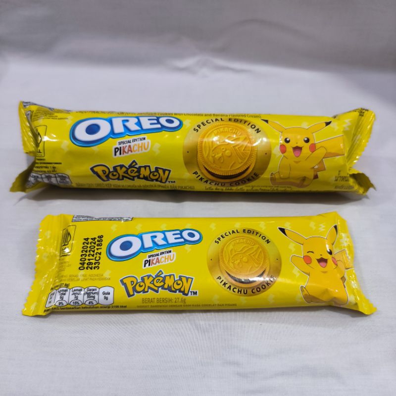 

oreo pokemon pikachu cookie special edition