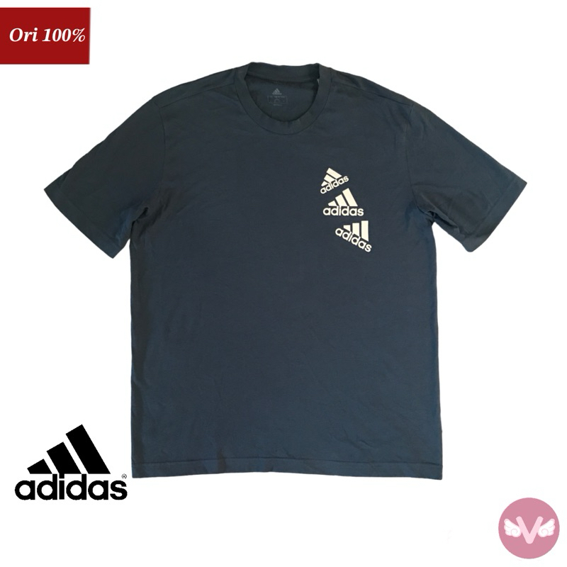 Adidas Tshirt Baju kaos Adidas Baju Pria Adidas Baju Adidas Pria Kaos Adidas Original 100% Baju Olah