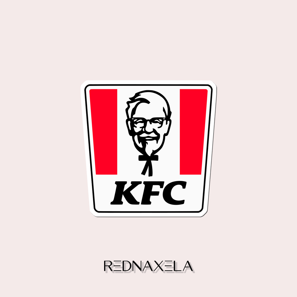 

Stiker Vinyl KFC Stiker Koper Outdoor Waterproof Sticker