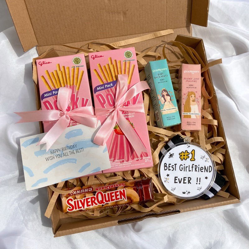 

[SDW123] GIFTBOX COKLAT POCKY/ KADO CEWEK / KADO PACAR