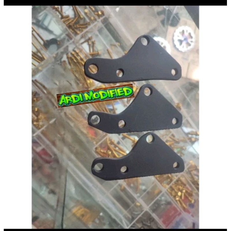 breket kaliper piringan cakram depan vixion old vixion lama vixion new vixion advance mx king ukuran