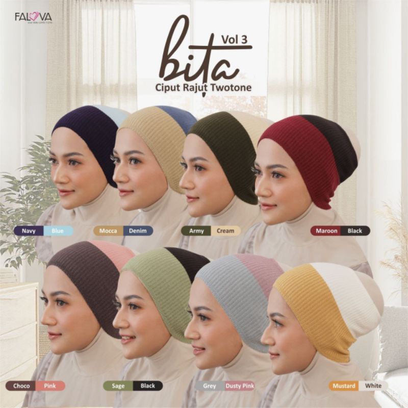 FALOVA - BITA CIPUT ANTI PUSING - BAHAN RAJUT PREMIUM