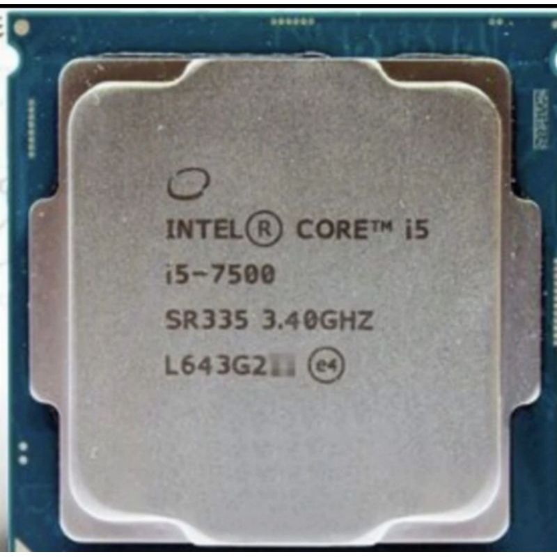 PROCESSOR INTEL CORE i5 7500 TRAY LGA 1151