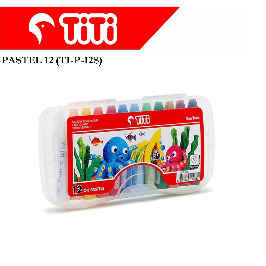 

CRAYON / OIL PASTEL / PASTEL TITI 12 WARNA TI-P12S