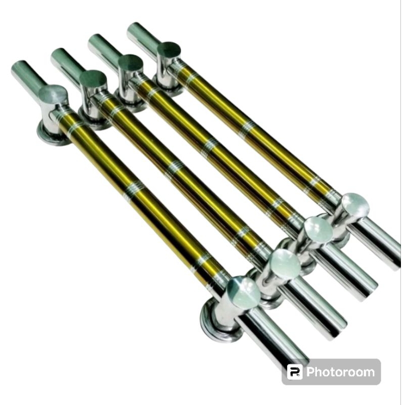 2batang panjang 33cm handle pintu rumah gagang pintu tarikan pintu panjang 33cm