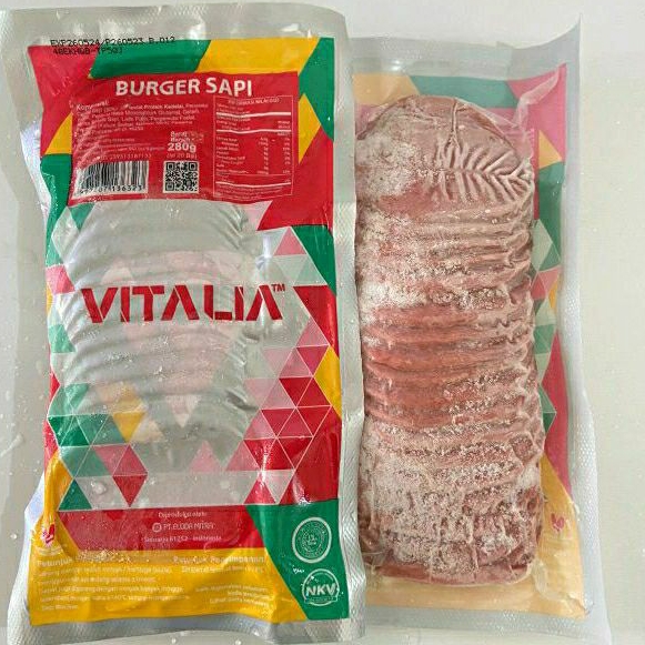 

Vitalia Burger Sapi mini 280gr isi 20pcs