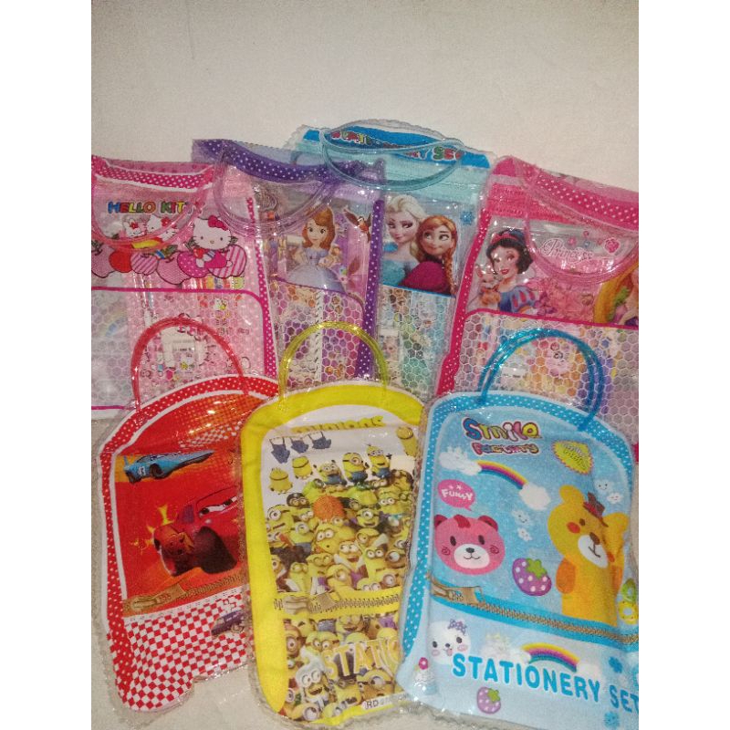 

PAKET SETbALAT TULIS 7IN1 TAS JINJING stationery