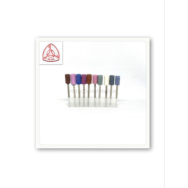 Trijaya Dental Medical Bur Poles/ Stone HP model silinder