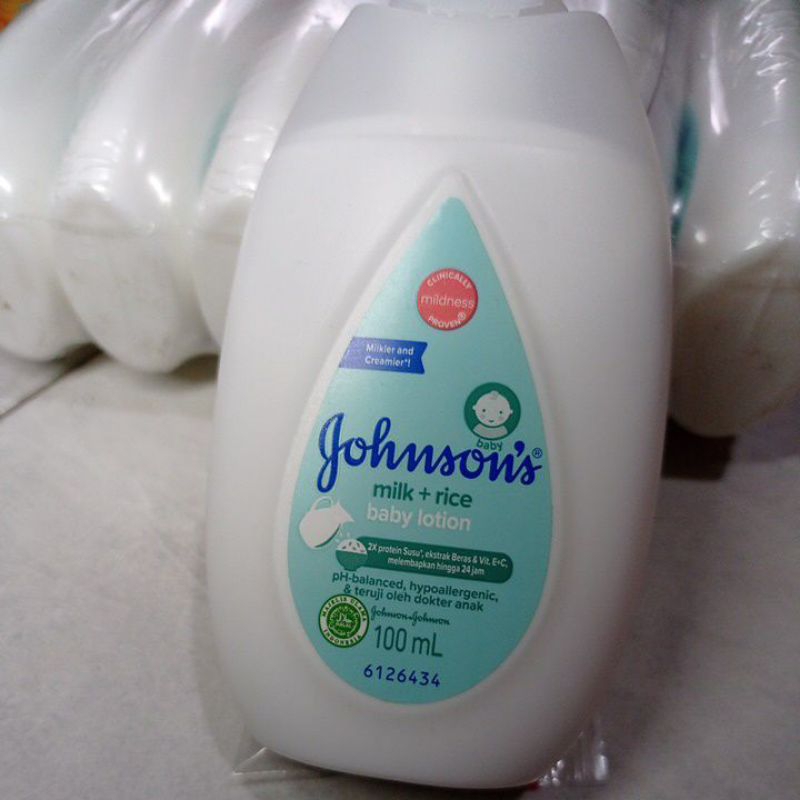 Johnson's milk+rice body lotion 100ml