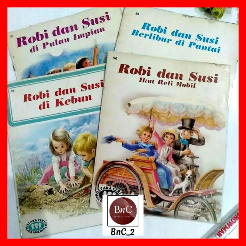 Buku cerita Robi dan susi prelove