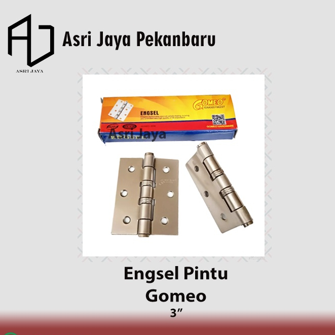 Engsel Gomeo Stainless 3"/4"/5" SN Engsel Jendela Gomeo
