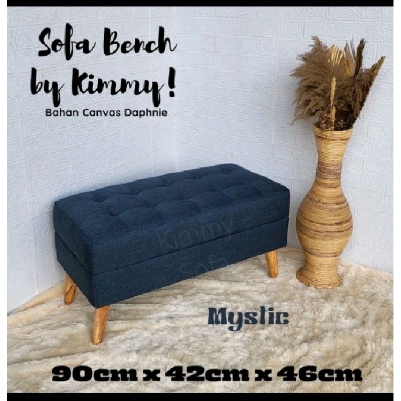 SOFA PUFF BENCH, KURSI STOOL PANJANG, STOOL MINIMALIS