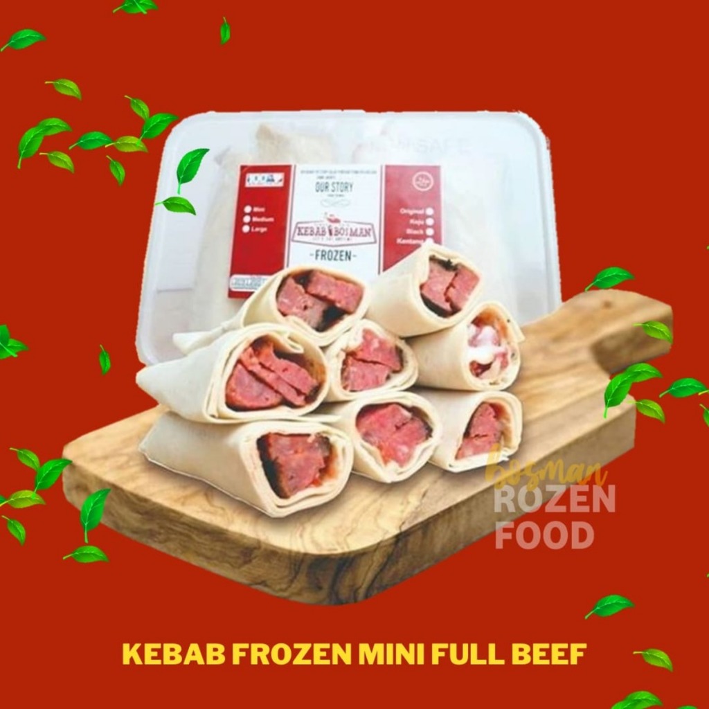 

KEBAB FROZEN MINI FULL BEEF MURAH & ENAK | KEBAB FROZEN DAGING | KEBAB MINI DAGING