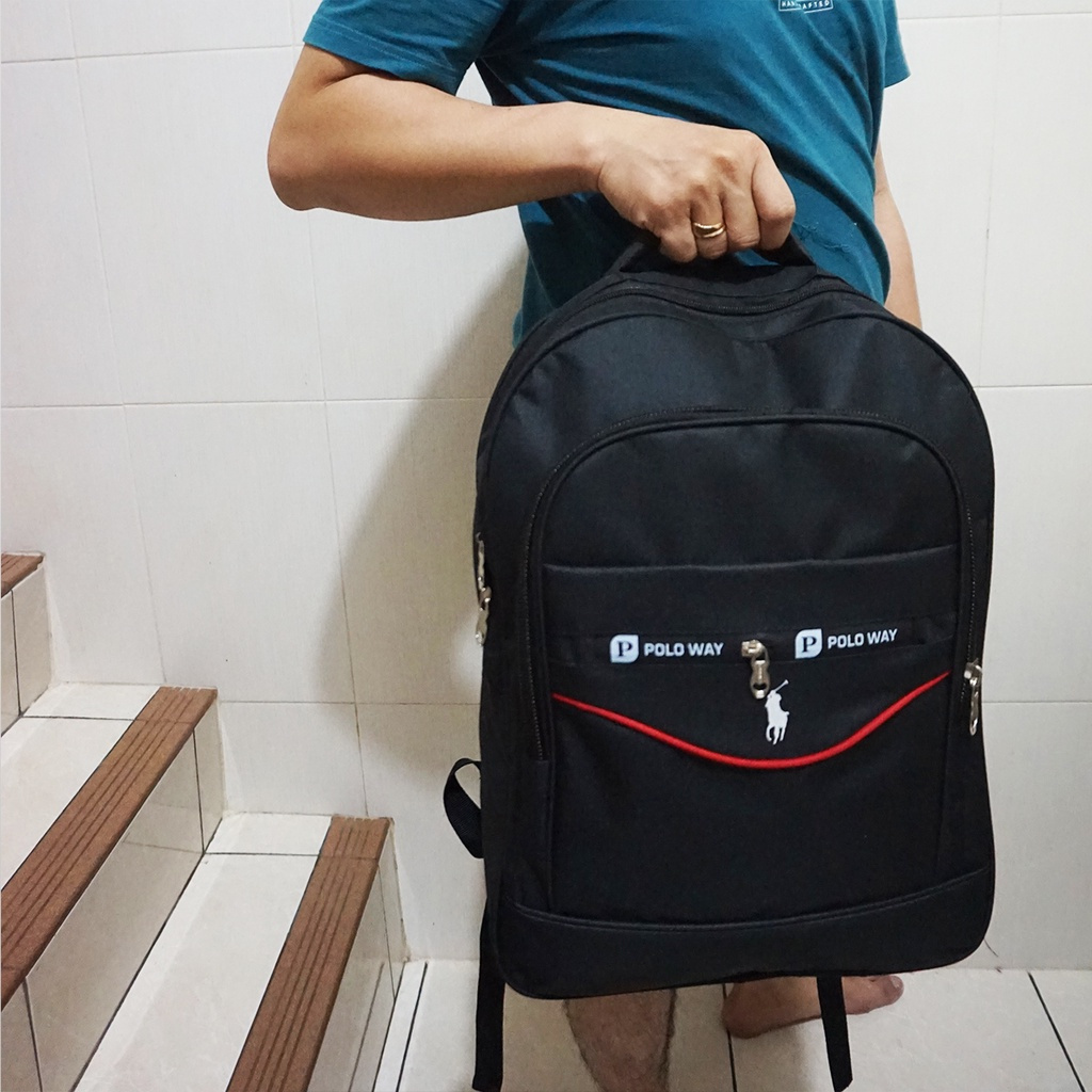 Tas Sekolah Anak Laki Perempuan Tas Ransel Anak Cowok Cewek Tas Punggung Laptop Pria Wanita COD Baya