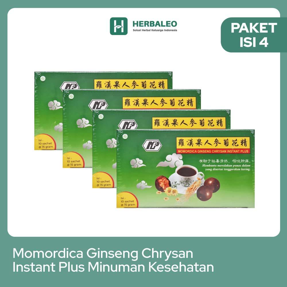 

Paket isi 4 - Momordica Ginseng Chrysan Instant Plus Minuman Kesehatan