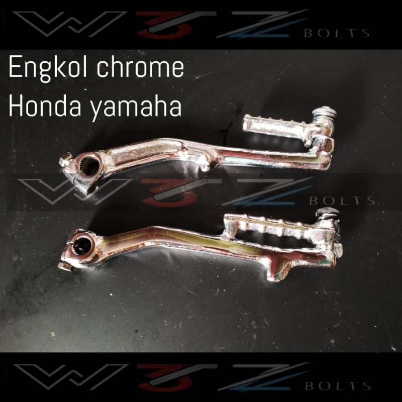 Engkol chrome kick stater chrome Vario beat Mio Nouvo scoopy