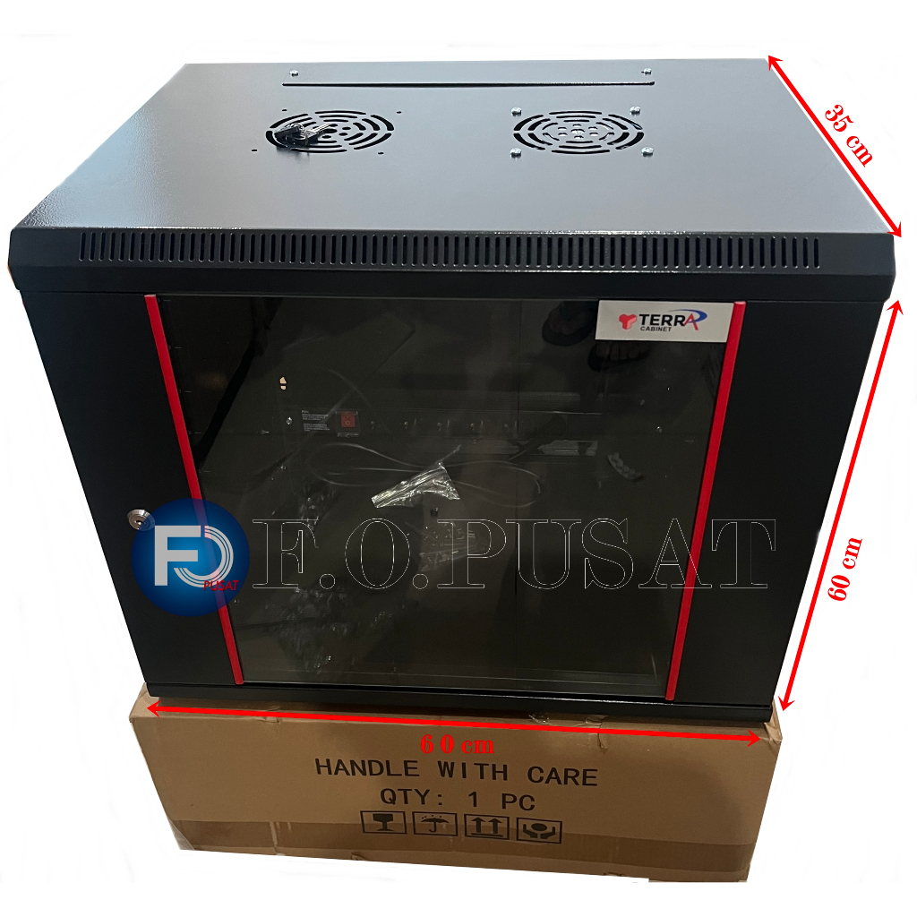 Rak server 6U Depth 600/ Close Rack/ Rak server / Wallmount rack 6U