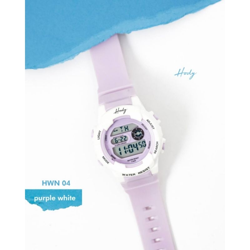 HWN 04 HODY JAM TANGAN SPORTY UNISEX | JAM TANGAN ANTI AIR