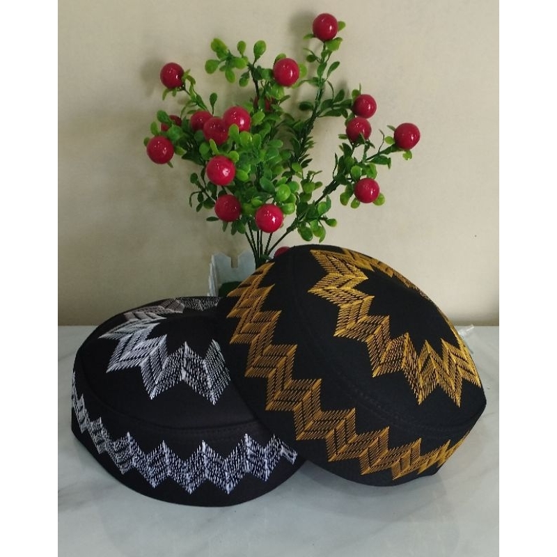 PECI KOPYAH SOLMET UJE BORDIR MANUAL HRGA KODIAN 20 PCS