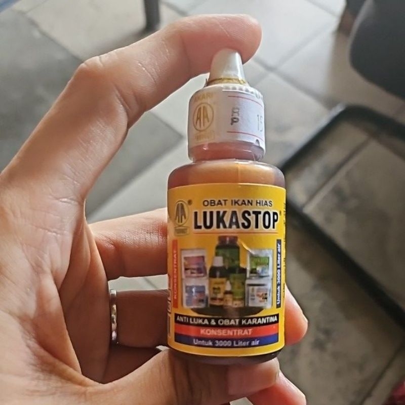 Luka Stop 30ml Obat Ikan Koi Obat Luka