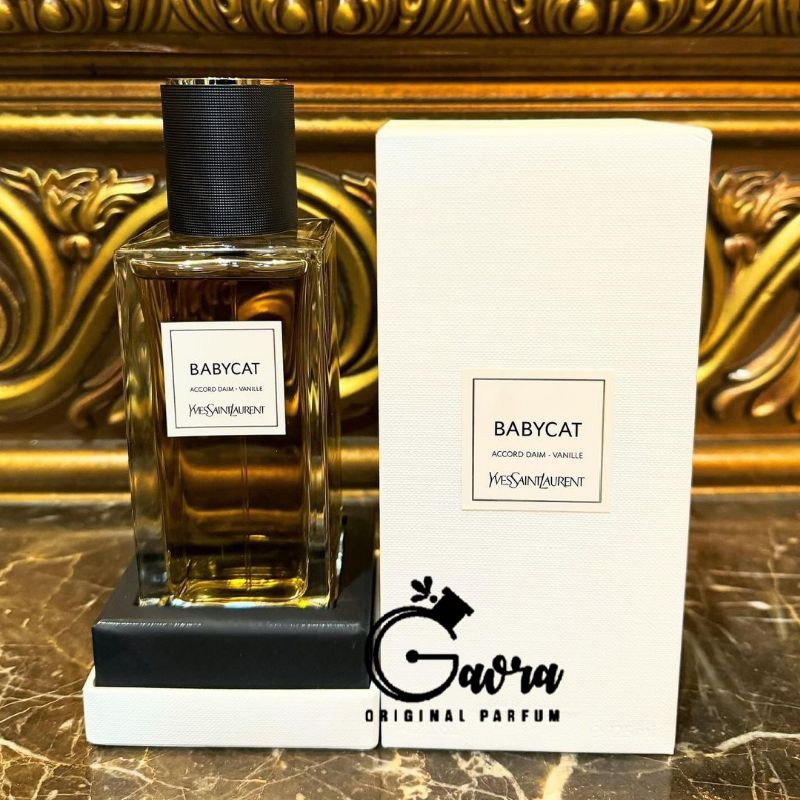 Parfum Original YSL Babycat Accord Daim Vanilee for unisex EDP 125ml