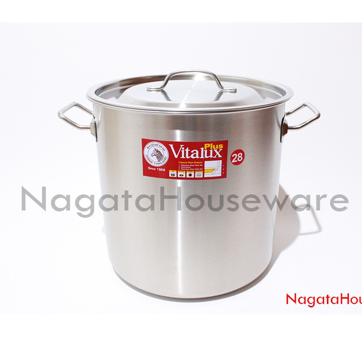 Panci Saus Stainless / Panci Masak Stenlis / Panci Zebra / Panci Stok Pot Zebra Stenles / Panci Masa