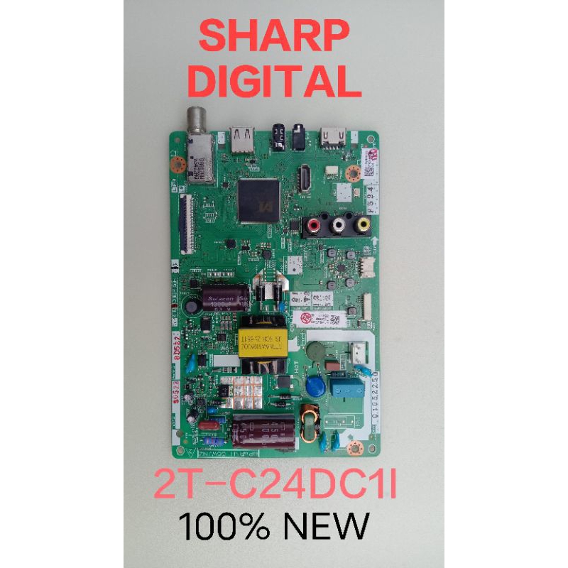 MB Sharp 2T-C24DC1I Digital - Mainboard TV Sharp 2T-C24DC1I