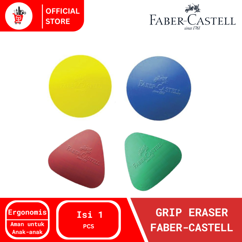 

Grip Eraser | Stip | Penghapus Faber-Castell