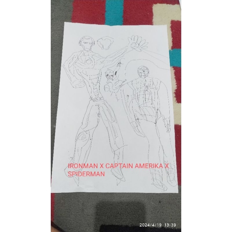 

jual gambar karya anak usia 5tahun (Al)