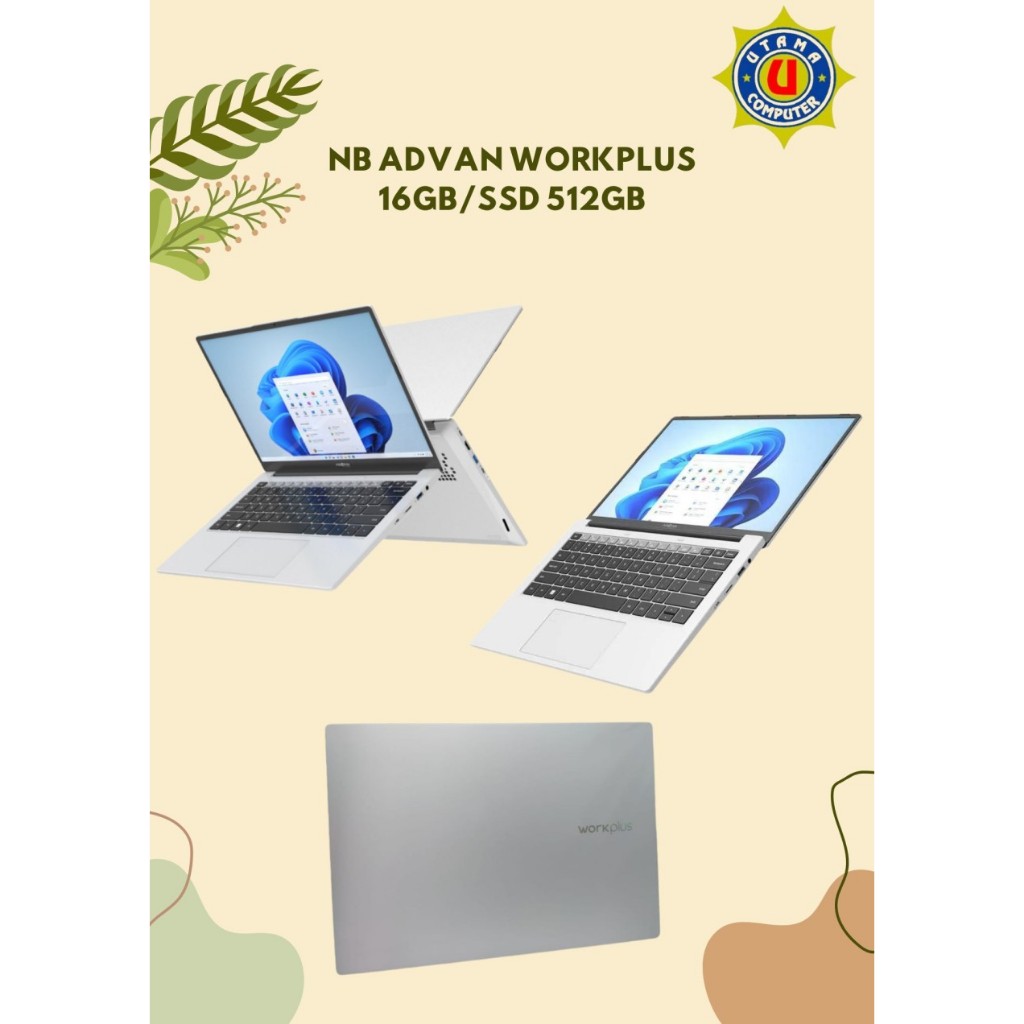 Laptop untuk Pelajar - NB Advan Workplus