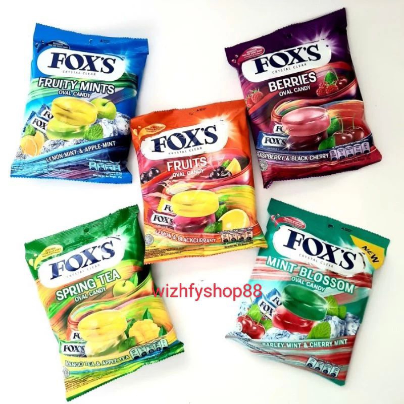 

PERMEN FOX'S 125 GRAM / PERMEN MANIS BUNGKUS