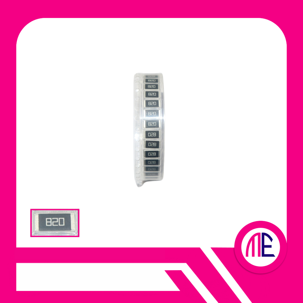 RESISTOR 820 - 82 OHM 1W SMD2512