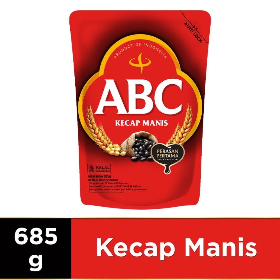 

KECAP MANIS ABC POUCH 685 GR