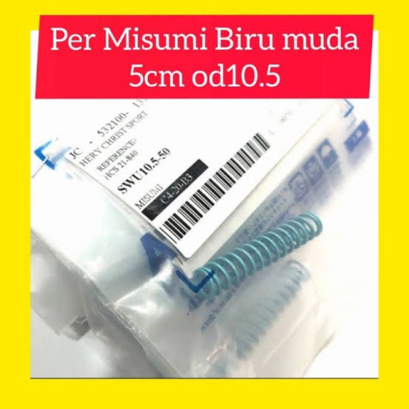 Per Misumi biru mura 5cm od10.5 - mizumi biru muda 5cm od10,5mm