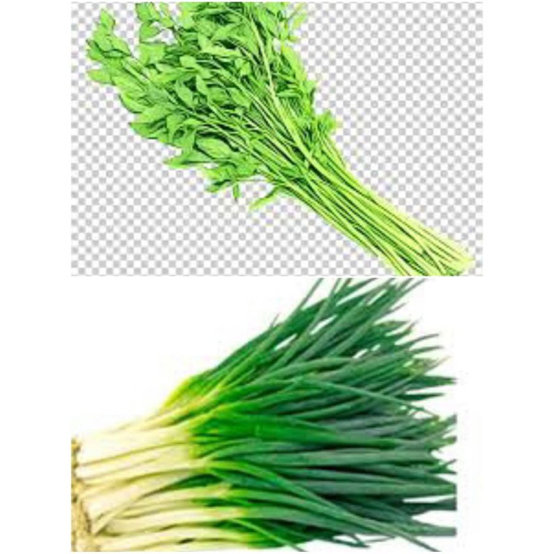 

Daun bawang, daun seledri harga 2ribu sama 5ribu
