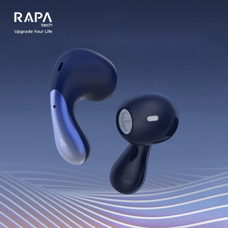 RAPAtech EARPHONE Wireless Super Mega Bass Stereo TWS Dual Mode Music/Game Headset Bluetooth HD Audi