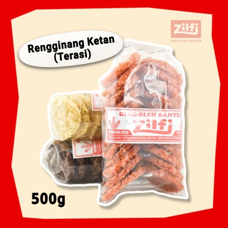 

Rengginang Ketan Mentah 500g || Oleh-oleh Banten || ZILFI