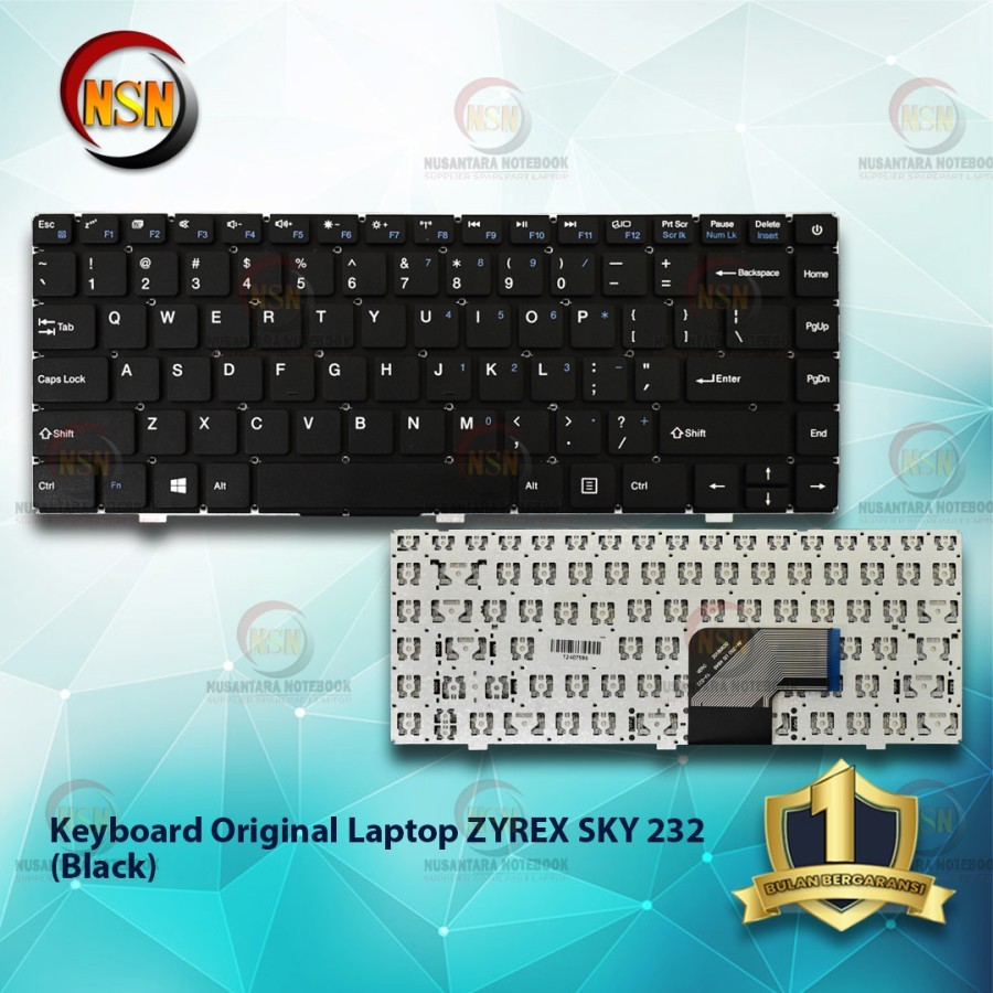 Keyboard Original Laptop ZYREX SKY 232