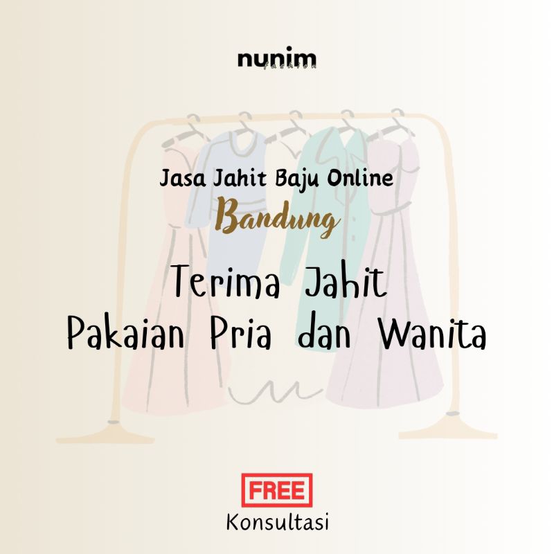 Terima jahit pakaian wanita / jasa jahit bandung