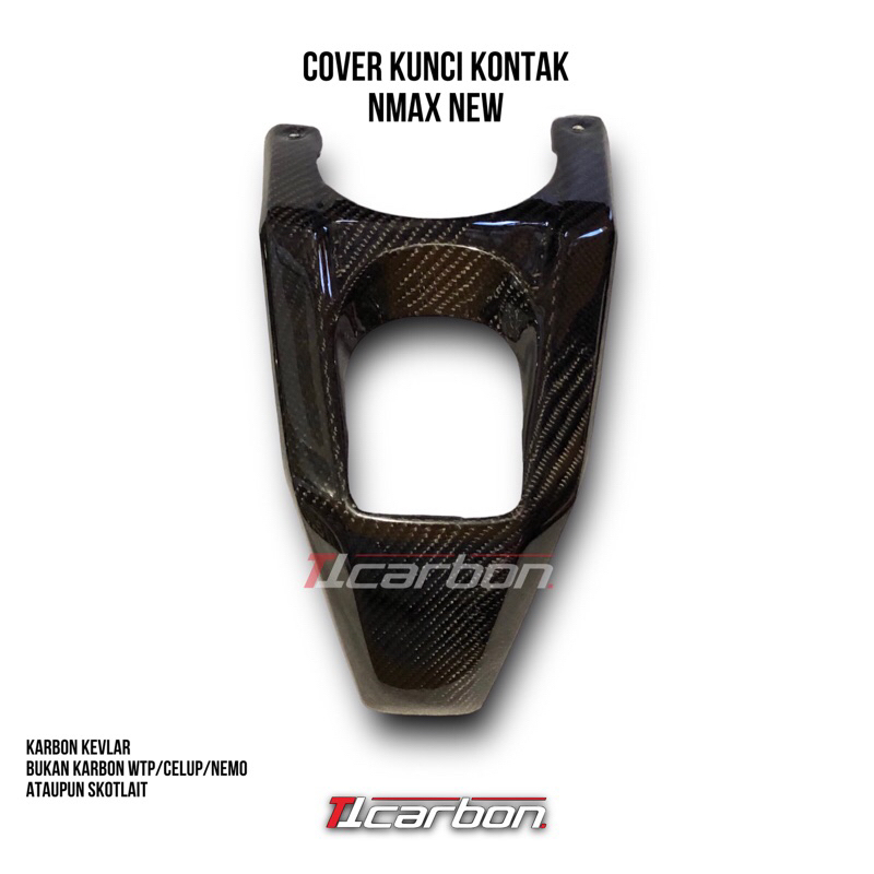 cover kunci kontak nmax new karbon kevlar