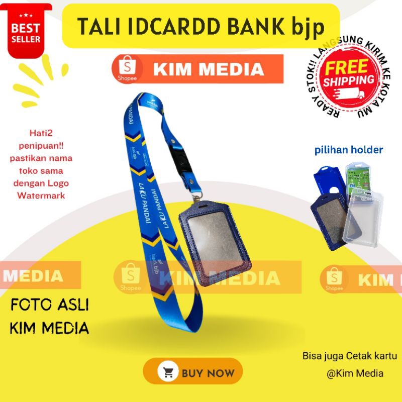 

Tali ID card Bank BJB LAKUPANDAI l kalung Bank BJB Lanyard ID card Bank BJB l gantungan Bank BJB / kartu Bank BJB (ready stock) printing kualitas anti luntur harga termurah grosir