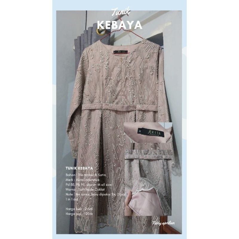 Kebaya Akita.Indonesia