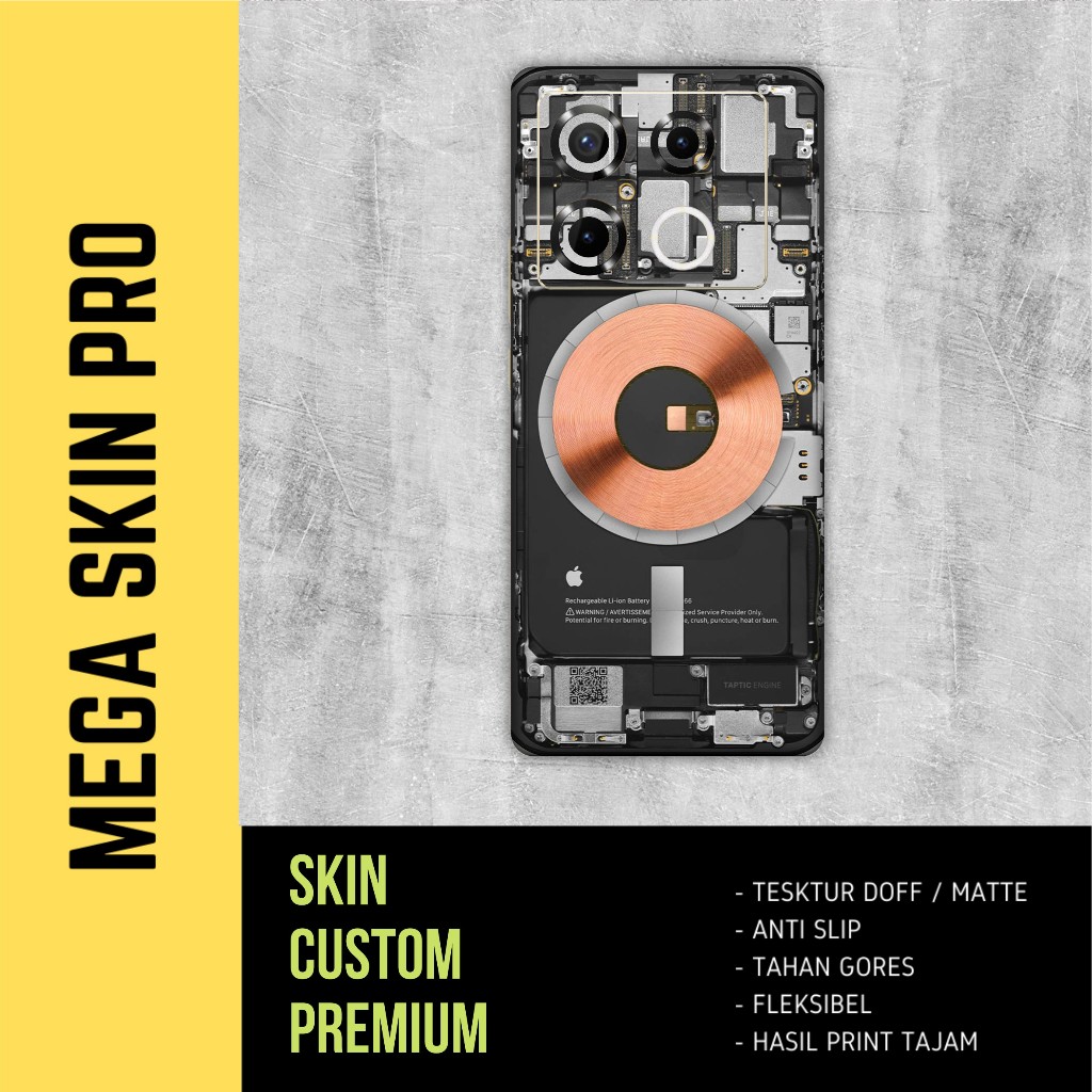 Skin protector Infinix Note 40 pro full body - isi 2 buah - mesin teardown