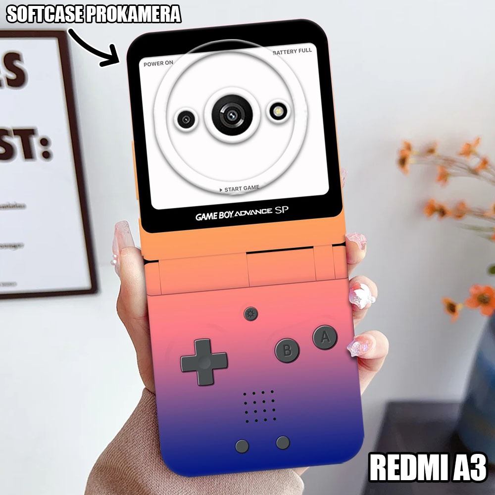 Silikon Untuk Xiaomi Redmi A3 2024 Terbaru Softcase Motif Gameboy (SK01) - DISIMURAH - Softcase Redm