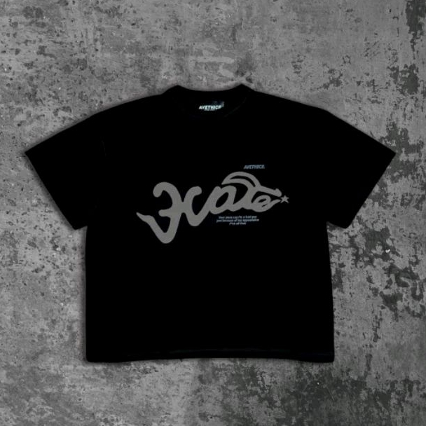 Avethice|Boxy Tshirt|HATE OR LOVE