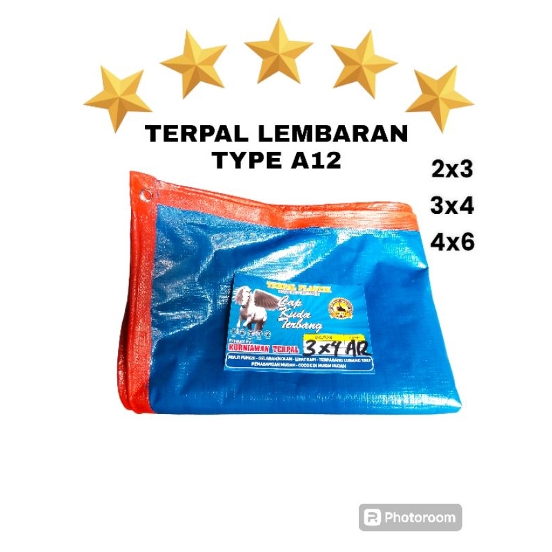 TERPAL A12 KOREA TERPAL LEMBARAN UNTUK TENDA TERPAL 3X4 4X6 Terpal anti air